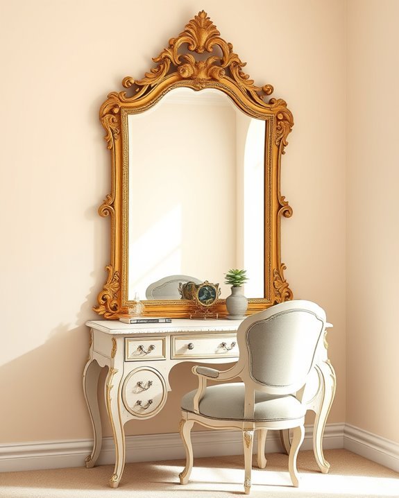 vintage elegance for dressing rooms