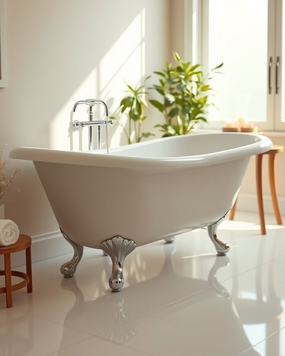 vintage elegance in bathrooms