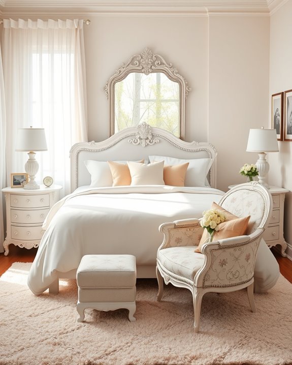 vintage elegance with white