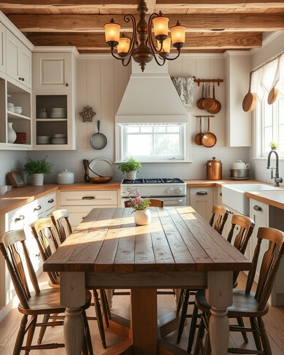 vintage fixtures enhance charm