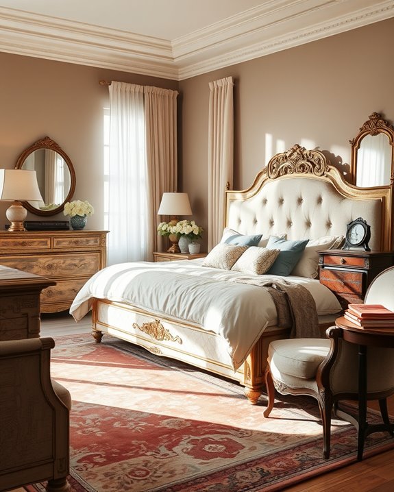 vintage furniture for character