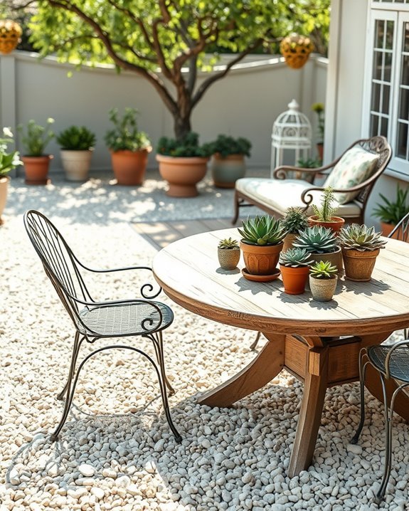 vintage furniture for patios