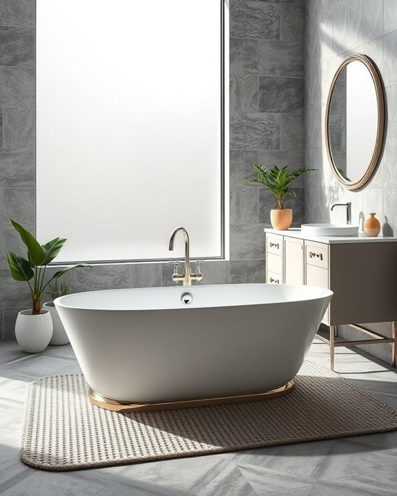 vintage gray tile elegance