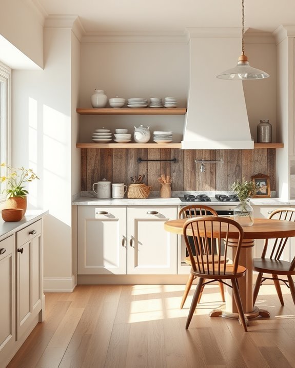 vintage half wall design