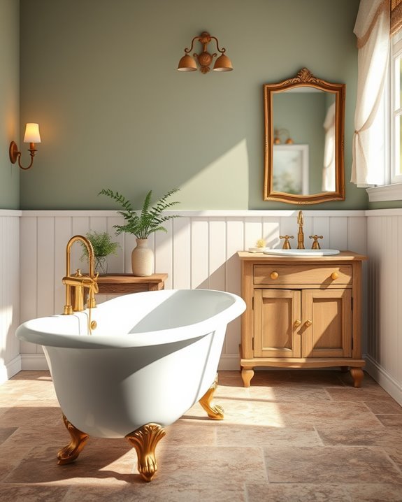 vintage hardware enhances charm