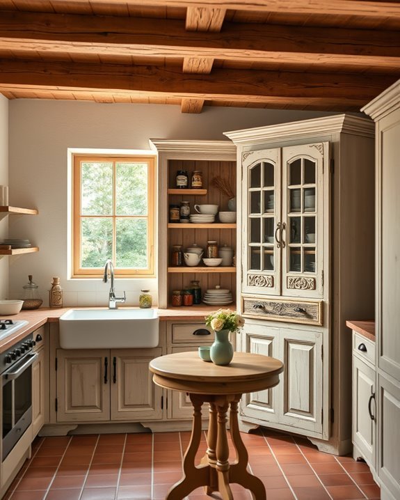 vintage pantry organization charm