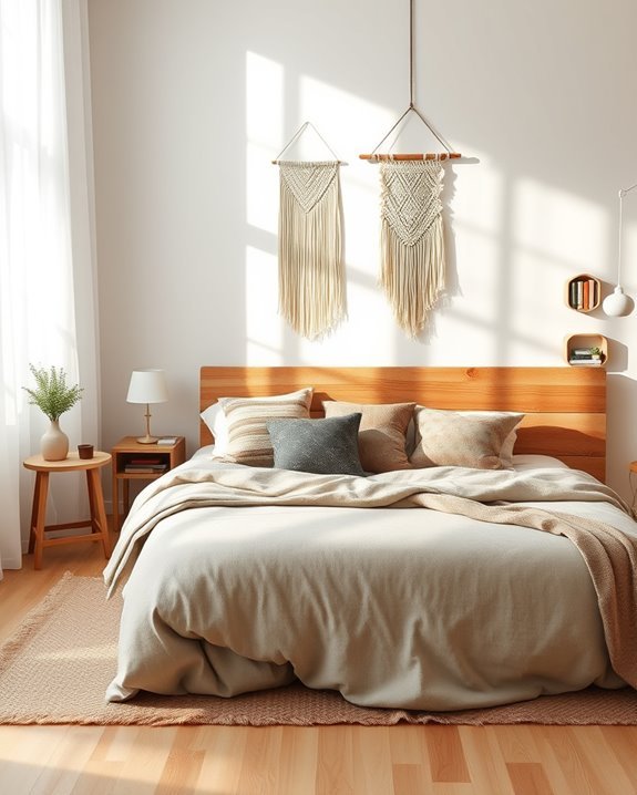 vintage textiles enhance warmth