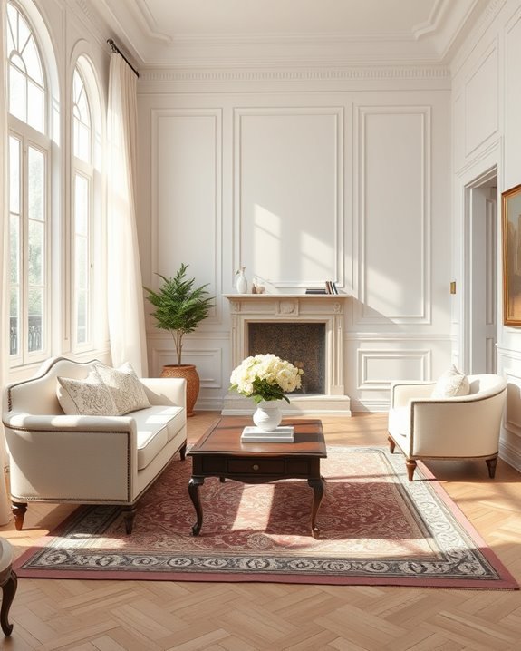 wainscoting enhances home elegance