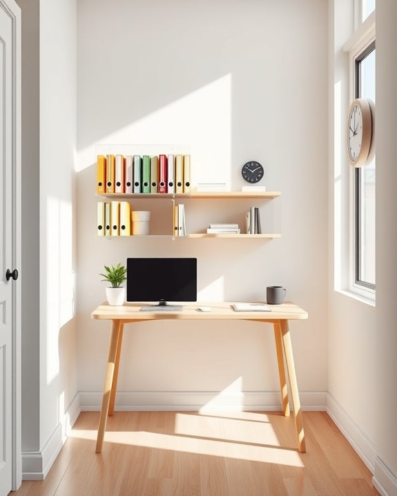 wall mounted filing system