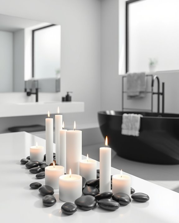warm ambiance with candles