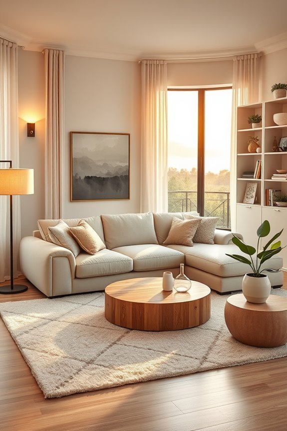 warm and inviting lighting