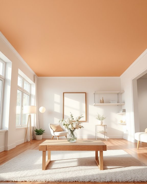 warm and inviting peach