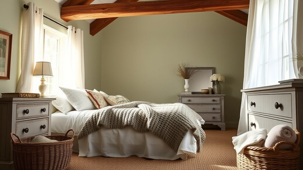 warm farmhouse bedroom designs