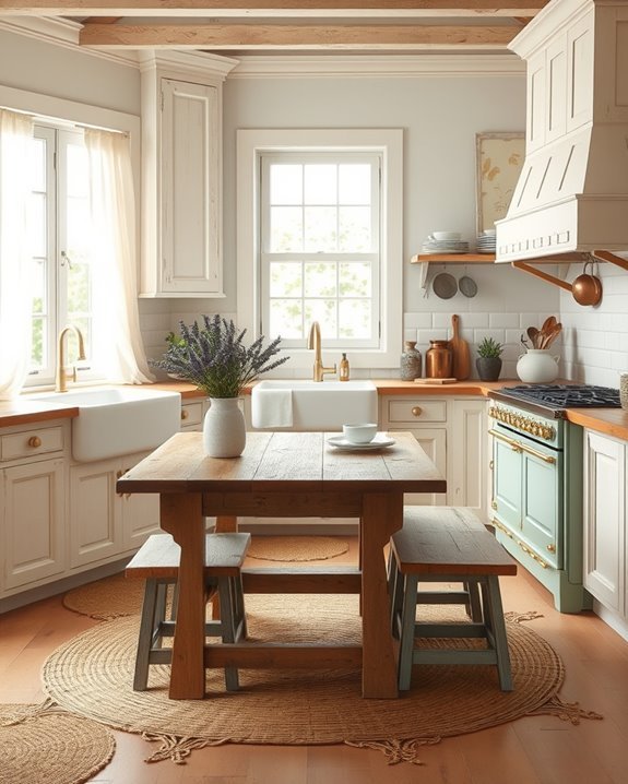 warm french country colors