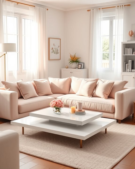 warm inviting ambient lighting