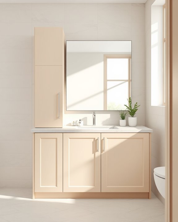 warm inviting bathroom elegance