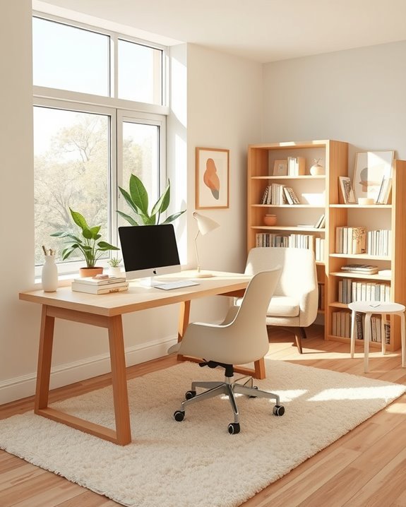 warm inviting office atmosphere