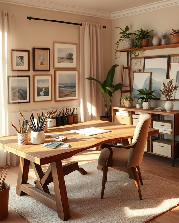 warm lighting enhances creativity