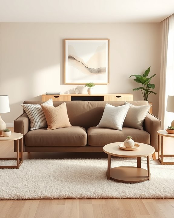 warm neutral color harmony