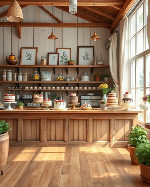 warm rustic charm inviting
