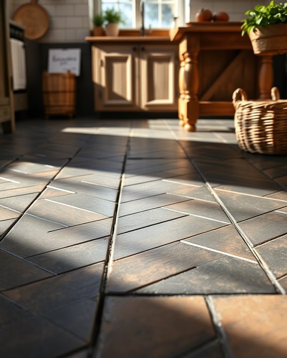 warm rustic kitchen charm