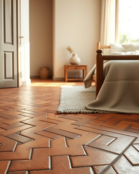 warm rustic terracotta charm