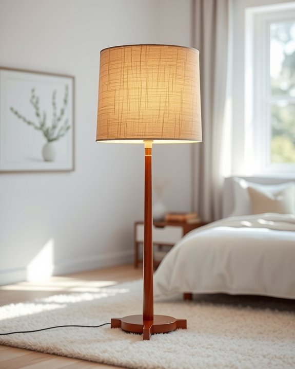 warm stylish lighting accents