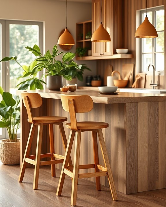 warmth and character in kitchens