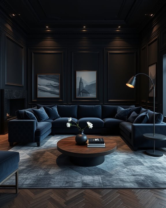 warmth through dark ambiance