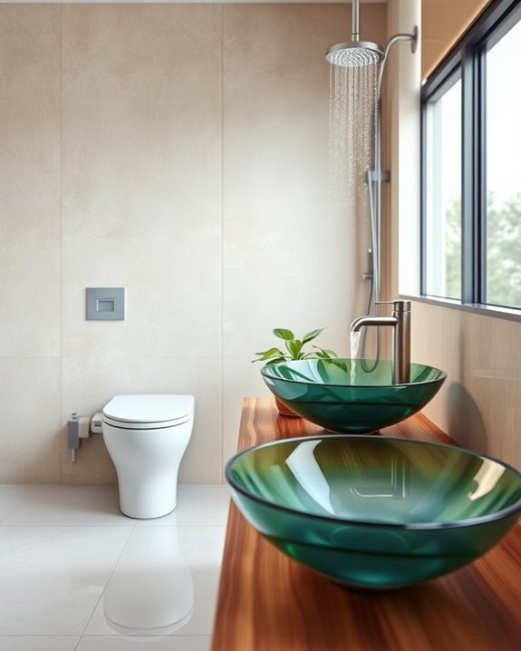 water saving plumbing fixtures
