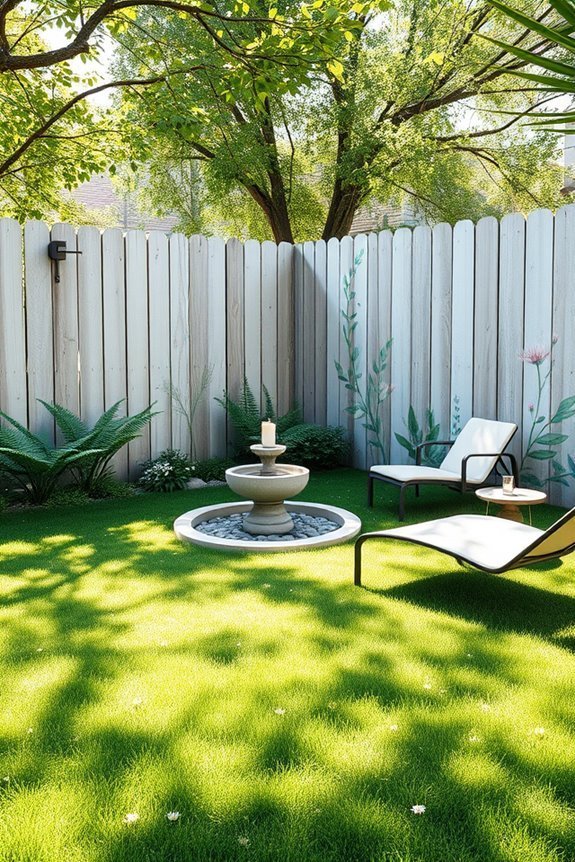 watercolor murals enhance tranquility