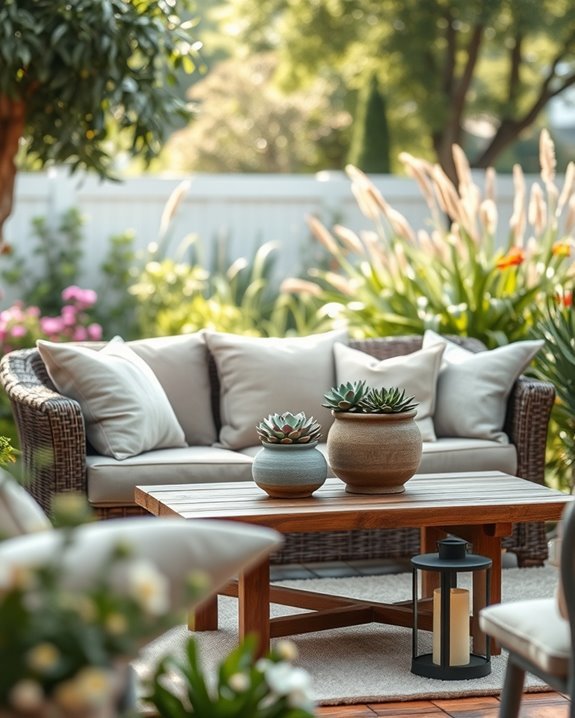 weather resistant outdoor cushions