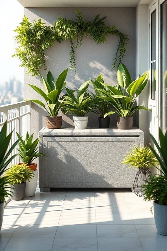 weather resistant storage box installation