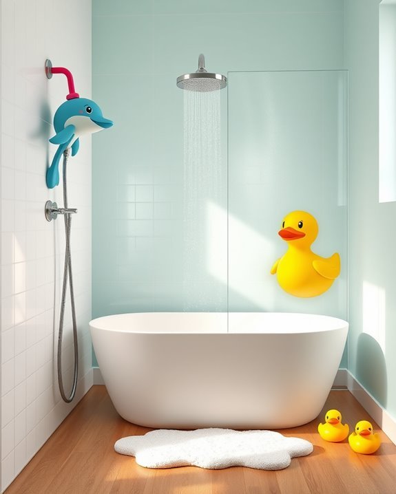 whimsical adventure shower heads