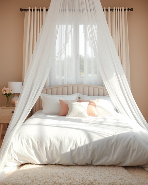 whimsical canopy bedroom decor