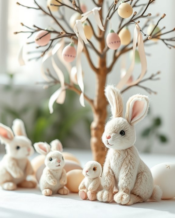 whimsical easter tree decorations