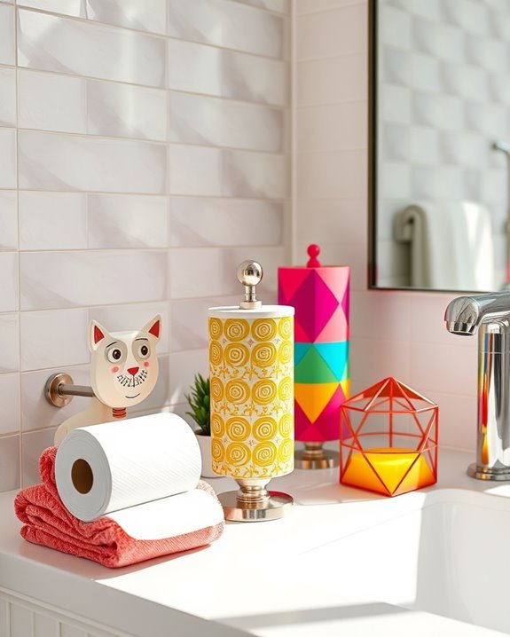 whimsical eco friendly toilet holders