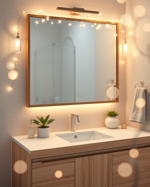 whimsical fairy light ambiance