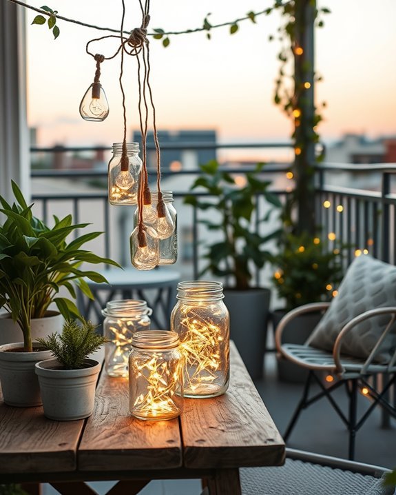 whimsical fairy light lanterns