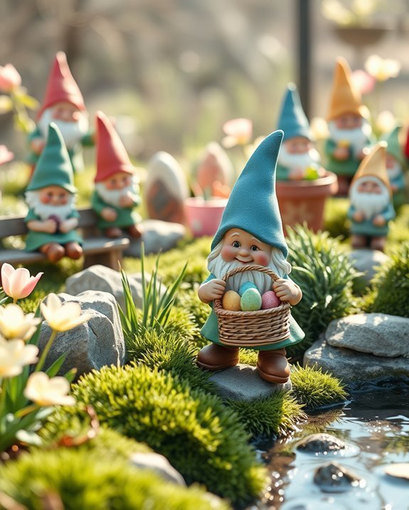 whimsical garden gnome decorations