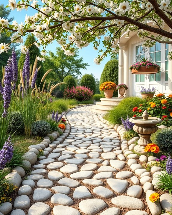 whimsical garden path design