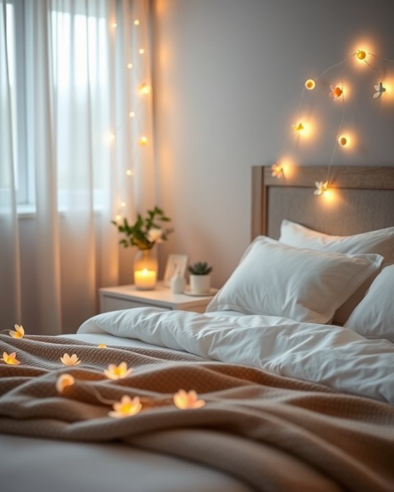 whimsical led flower lights