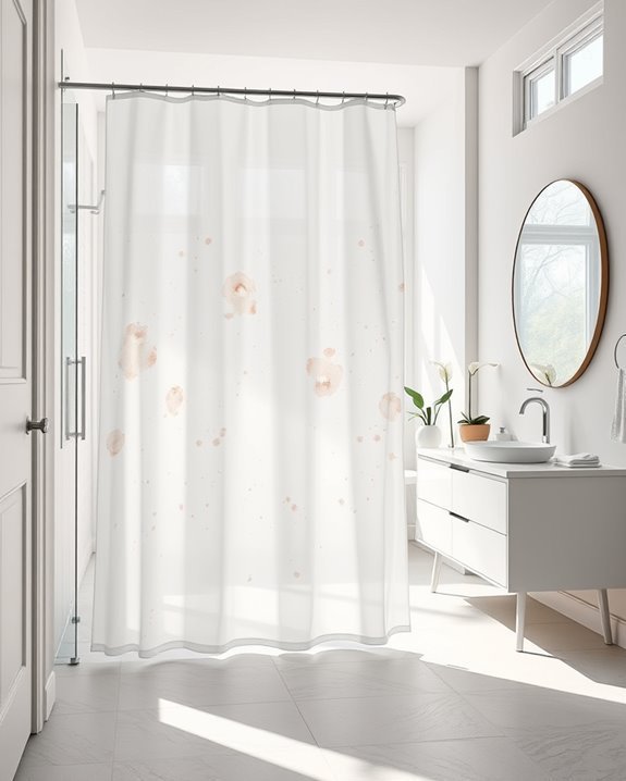 whimsical nature inspired shower curtains