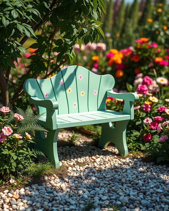 whimsical outdoor seating design