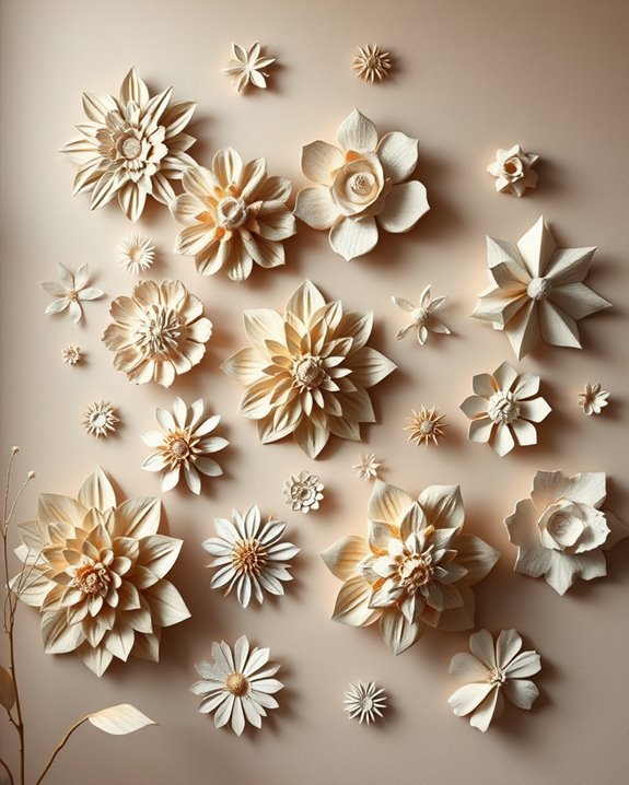 whimsical paper mache decor