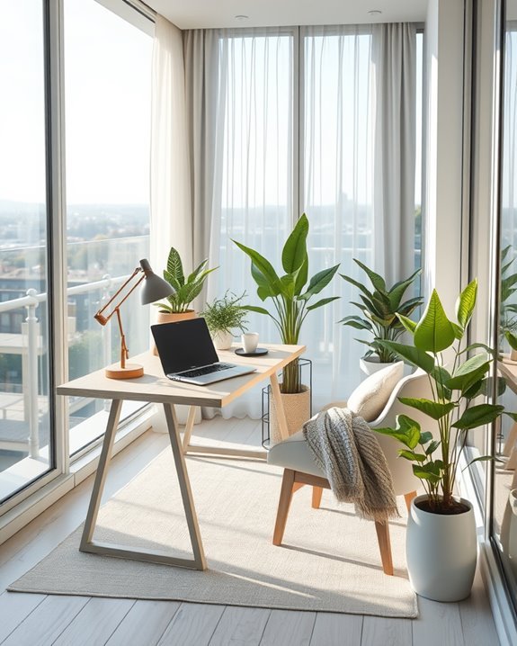 work from home productivity sanctuary