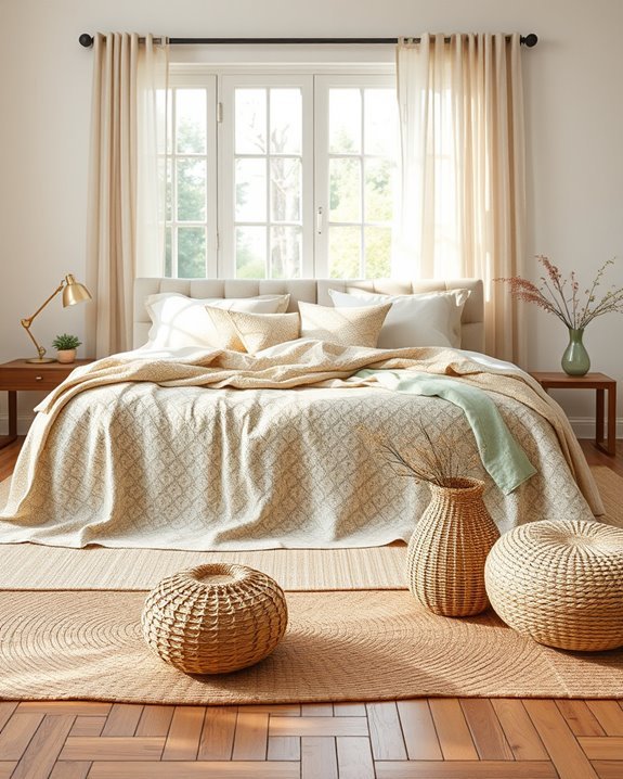 woven textiles for tranquility
