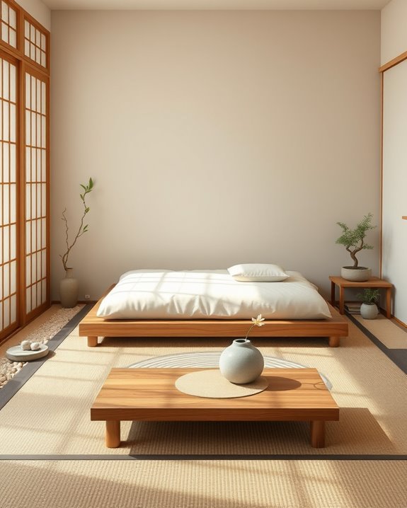 zen garden bedroom decor